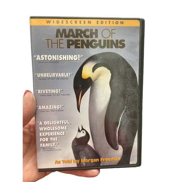 March of the Penguins DVD Movie Morgan Freeman - Picture 1 of 2